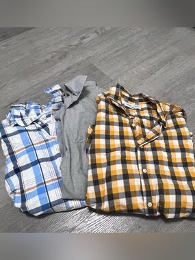 *BUNDLE* Men’s  Plaid Button-Up Shirts BUNDLE